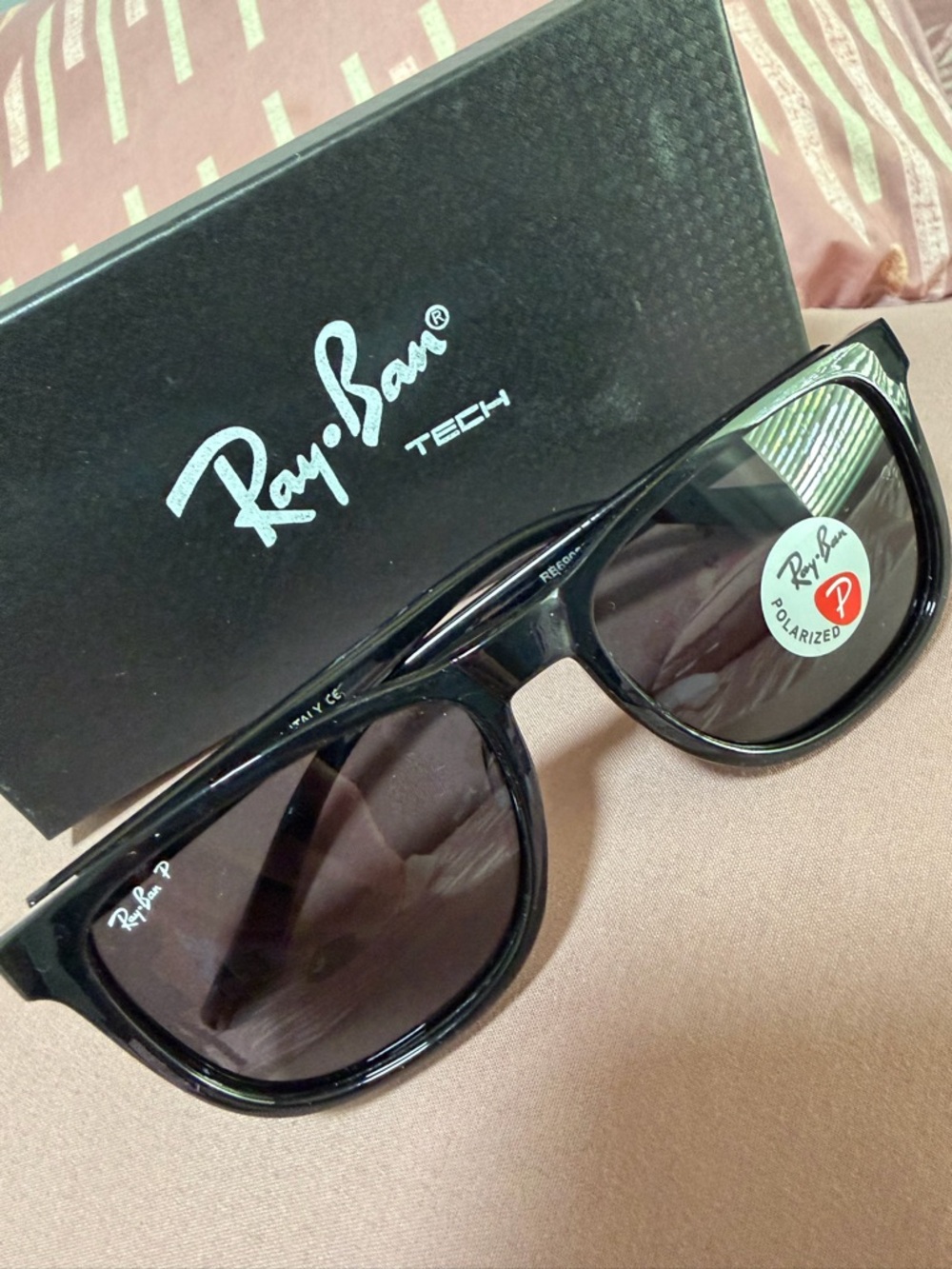 Tech Polarized Black Sunglasses